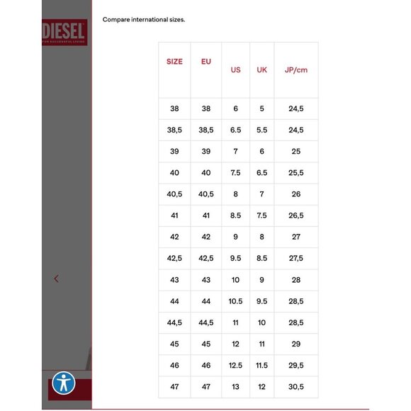 Diesel D-Icon Leather Distressed Zip Slip On Shoes Mens EU Size 46, US 12.5 - Picture 5 of 16